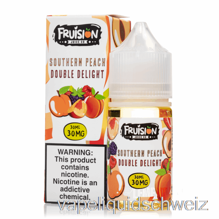 Southern Peach Double Delight – Fruchtsalze – 30 Ml, 50 Mg Vape Liquid E-Liquid Schweiz